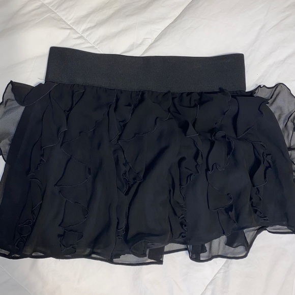 Ruffled Mini Skirt - Picture 1 of 3